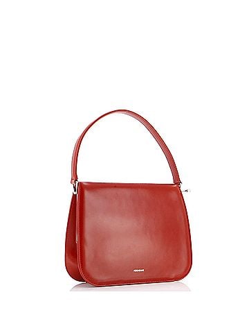 Salvatore Ferragamo 100% Leather Red New Frame Top Handle Bag Leather One size