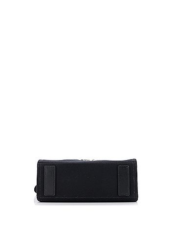 Versace Logo Convertible Tote Studded Canvas Small (view 2)