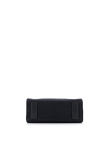 Versace Logo Convertible Tote Studded Canvas Small (view 2)