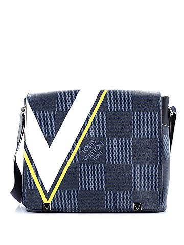 Louis Vuitton District NM Messenger Bag Regatta Damier Cobalt MM (view 1)