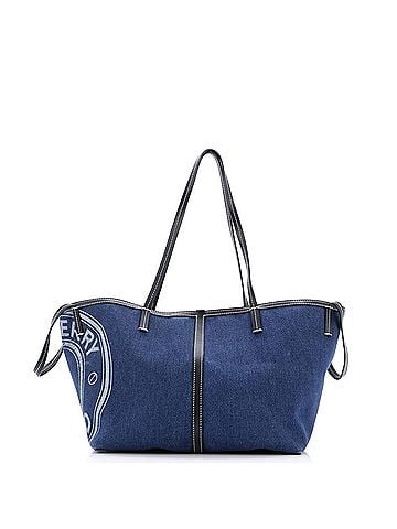Burberry Beach Tote Denim Mini (view 1)