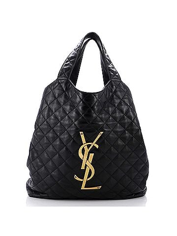 Saint Laurent Icare Shopping Tote Quilted Leather Maxi (view 1)