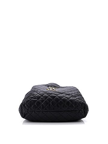 Saint Laurent Icare Shopping Tote Quilted Leather Maxi (view 2)
