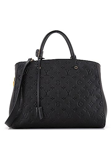 Louis Vuitton Montaigne Handbag Monogram Empreinte Leather GM (view 1)