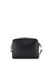 Prada 100% Leather Black Triangle Logo Messenger Bag Embossed Saffiano Leather Small One size - photo 4