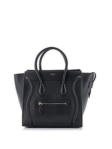 Céline Luggage Bag Smooth Leather Micro (view 1)