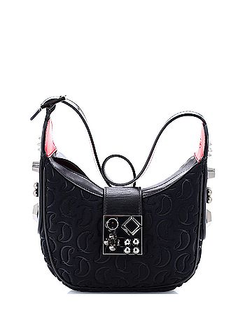 Christian Louboutin Carasky Hobo CL Embossed Neoprene Mini (view 1)