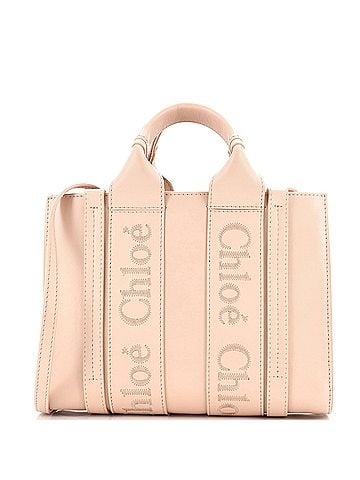 Chloé Woody Convertible Tote Leather Small (view 1)