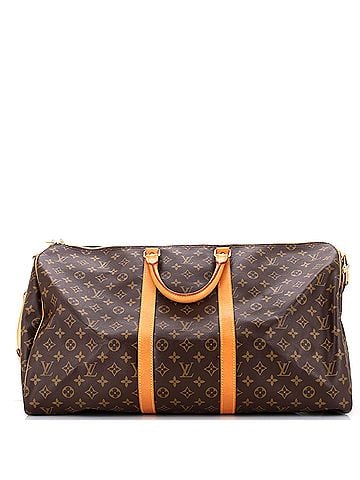 Louis Vuitton Keepall Bandouliere Bag Monogram Canvas 55 (view 1)