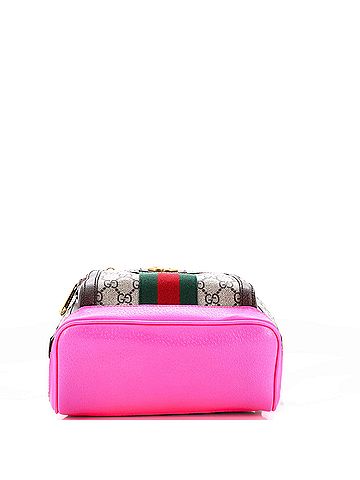 Gucci Ophidia Backpack GG Coated Canvas and Leather Small (view 2)