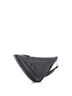 Prada 100% Leather Black Triangle Logo Wristlet Pouch Embossed Leather One size - photo 3
