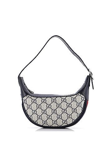 Gucci Ophidia Half Moon Bag GG Coated Canvas Mini (view 1)
