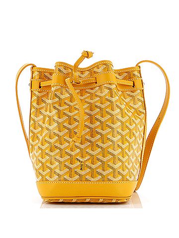 Goyard Petit Flot Bucket Bag Coated Canvas PM (view 1)