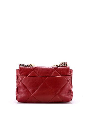 Chanel 19 Flap Bag Quilted Leather Medium (view 2)