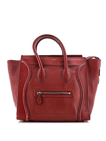 Céline Luggage Bag Smooth Leather Medium (view 1)