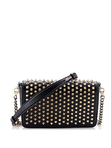 Christian Louboutin Zoompouch Crossbody Bag Spiked Leather (view 1)