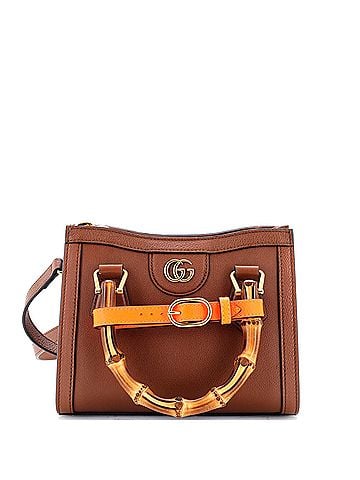 Gucci Diana NM Bamboo Handle Tote Leather Mini (view 1)