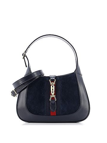 Gucci Jackie 1961 Hobo Suede with Leather Small (view 1)