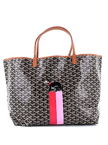 Goyard Saint Louis Tote Printed Coated Canvas GM (view 2)