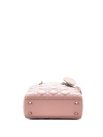 Christian Dior My ABCDior Lady Dior Bag Cannage Quilt Lambskin (view 2)