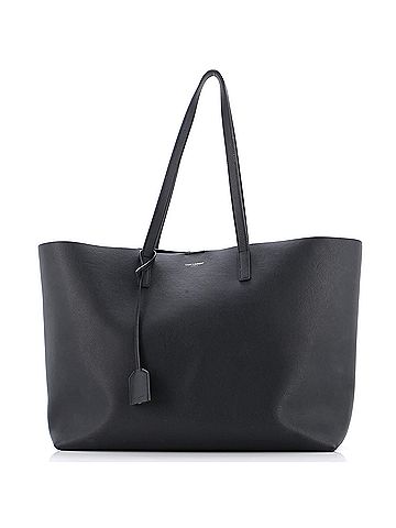 Saint Laurent Shopper Tote Leather Large (view 1)
