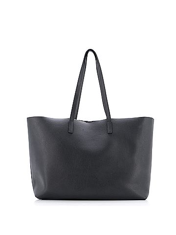 Saint Laurent Shopper Tote Leather Large (view 2)