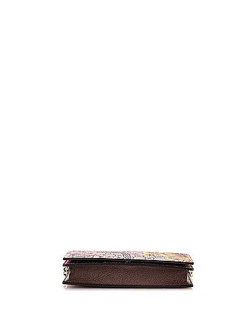 Gucci Chain Wallet Bengal Print GG Coated Canvas (view 2)