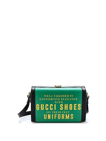 Gucci 100 Crossbody Bag Printed Leather Mini (view 1)