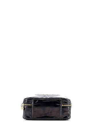 Chanel Vintage Timeless Zip Around Vanity Case Patent Small (view 2)