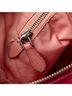 Prada 100% Nylon Red Saffiano Trimmed Tessuto Zip Top Crossbody One size - photo 9