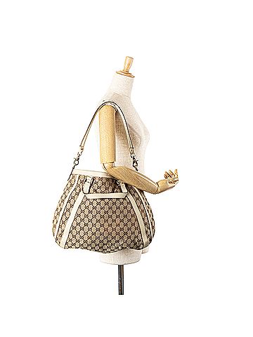 Gucci GG Canvas Abbey D Ring Convertible Satchel (view 2)