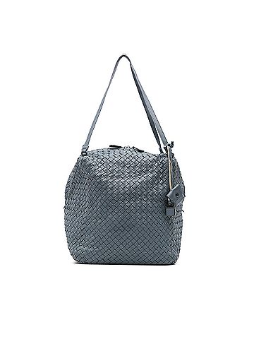 Bottega Veneta Nappa Intrecciato Cube Shoulder Bag (view 1)