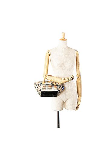 Burberry House Check Canvas Handbag (view 2)