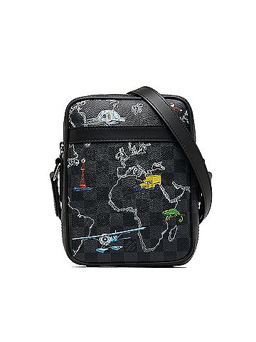 Louis Vuitton Damier Graphite Renaissance Map Danube Slim PM (view 1)
