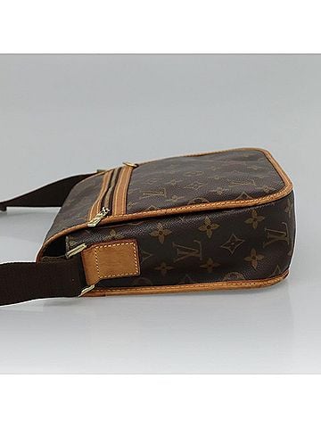 Louis Vuitton Bosphore Brown Canvas Shoulder Bag (view 2)