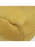 Prada 100% Synthetic Solid Yellow Tessuto Yellow Synthetic Clutch Bag One size - photo 7