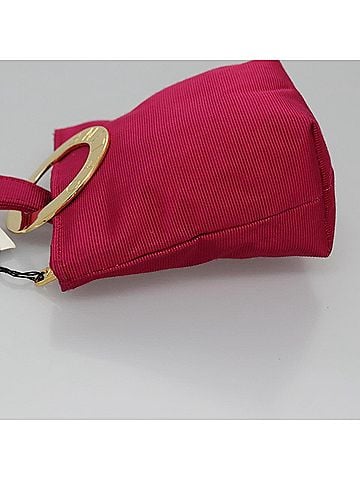 Céline Logo Du Cercle Pink Synthetic Clutch Bag (view 2)