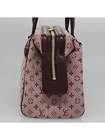 Louis Vuitton Mini Lin Red Canvas Handbag (view 2)