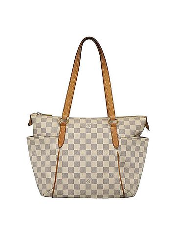 Louis Vuitton Totally White Canvas Tote Bag (view 1)