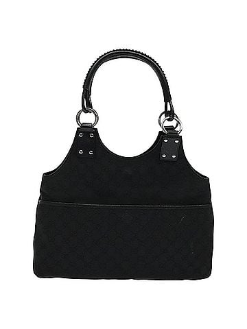 Gucci Gg Canvas Black Canvas Shoulder Bag (view 1)