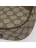 Gucci 100% Canvas Solid Tan Ophidia Beige Canvas Clutch Bag One size - photo 11