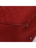Gucci 100% Canvas Solid Red Gg Canvas Red Canvas Tote Bag One size - photo 11
