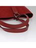 Gucci 100% Canvas Solid Red Gg Canvas Red Canvas Tote Bag One size - photo 9