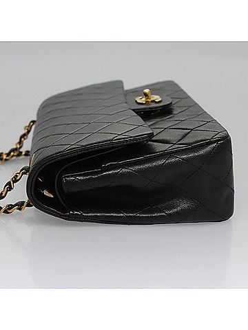 Chanel Timeless Black Leather Shoulder Bag (view 2)