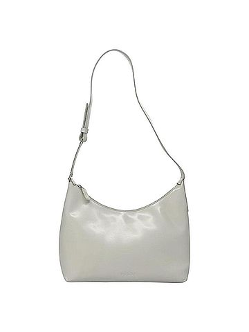 Prada Grey Leather Shoulder Bag (view 1)