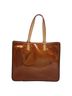 Louis Vuitton 100% Patent Leather Solid Brown Columbus Brown Patent Leather Tote Bag One size - photo 3
