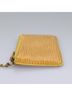 Louis Vuitton 100% Leather Solid Yellow Pochette Clés Yellow Leather Wallet One size - photo 4