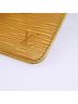 Louis Vuitton 100% Leather Solid Yellow Pochette Clés Yellow Leather Wallet One size - photo 11