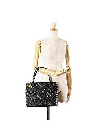 Chanel Caviar Medallion Tote (view 2)