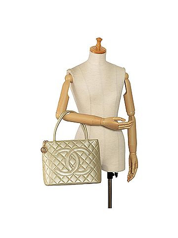 Chanel Lambskin Medallion Tote (view 2)